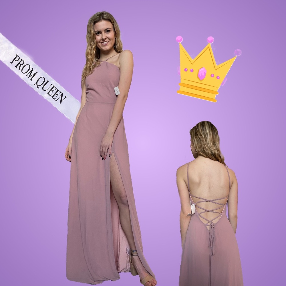 Peach Prom Dress